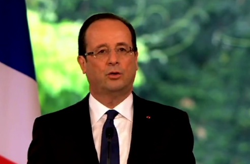 L’investiture de François Hollande (VIDEO)