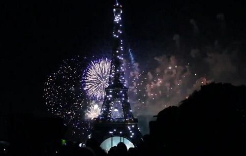 Feu d&rsquo;artifice du 14 juillet 2012 à Paris (VIDEO)