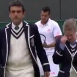 Wimbledon : une juge de ligne reçoit un service de 190 km/h en pleine face (VIDEO)