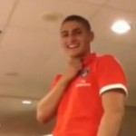 PSG : le bizutage de Marco Verratti (VIDEO)