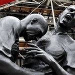 Le coup de boule de Zidane en statue (VIDEO)