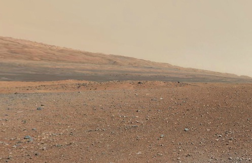 Photo de la planète Mars à 360°