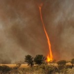 Une tornade de feu en Australie (VIDEO)