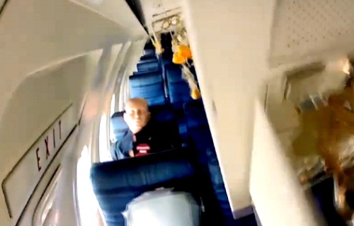 Le crash d’un Boeing 727 vu de l’intérieur (VIDEO)