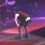 Justin Bieber vomit sur scène (VIDEO)