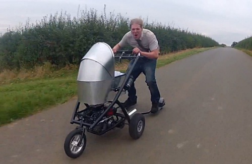 La poussette la plus rapide du monde (VIDEO)