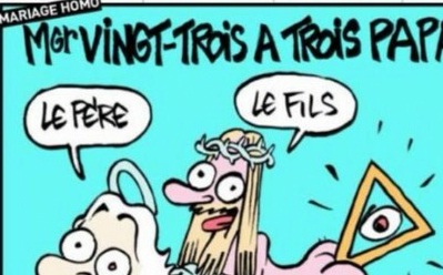 La Une choc de Charlie Hebdo contre l’Eglise catholique (PHOTO)