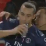 PSG : personne ne dérange Ibrahimovic quand il boit (VIDEO)