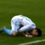 Mathieu Valbuena manque sa glissade : FAIL (VIDEO)