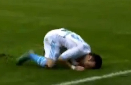 Mathieu Valbuena manque sa glissade : FAIL (VIDEO)