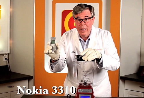 Will it blend?  : le Nokia 3310 passé au mixeur (VIDEO)
