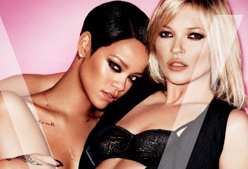 Rihanna et Kate Moss sexy pour V Magazine (PHOTOS ET VIDEO)