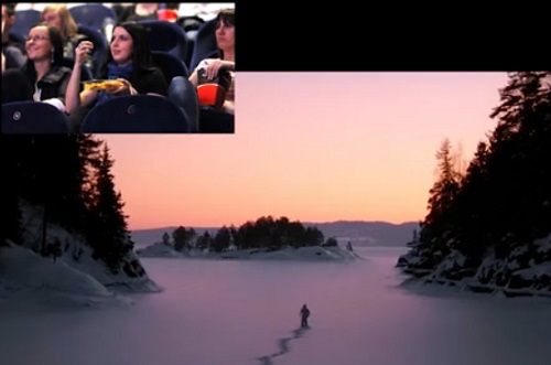 Demande en mariage au cinéma (VIDEO)