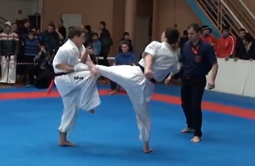 Karaté : un KO à la Street Fighter (VIDEO)