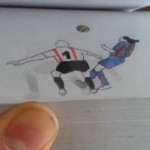 Animation Flipbook des meilleurs gestes techniques de Ronaldinho (VIDEO)