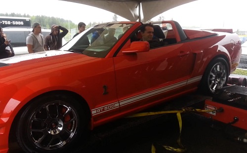 Shelby GT500 vs dyno