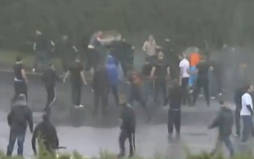 Bagarre entre supporters de l’OL et de l’OM sur une aire d’autoroute