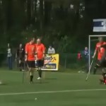 Bagarre générale entre footballeurs unijambistes (VIDEO)