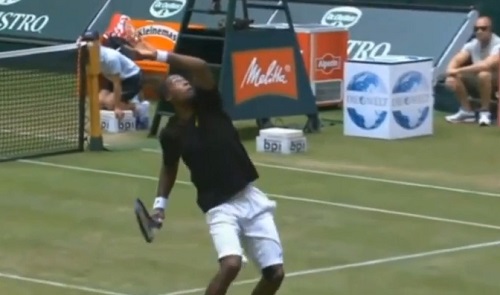 L’incroyable coup de Gaël Monfils face à Tommy Haas