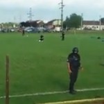 Roumanie : la police envahit un terrain de foot pour intercepter un suspect