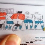 Cristiano Ronaldo : ses plus beaux gestes techniques en Animation Flipbook (VIDEO)
