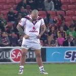 Un rugbyman urine en plein match (VIDEO)