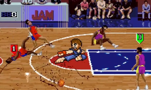 Chuck Norris vs NBA Jam