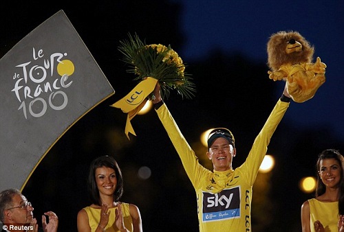 Christopher Froome remporte le 100e Tour de France (VIDEO)