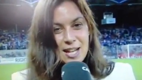 Marion Bartoli chante « Diamonds » de Rihanna en direct sur Canal+