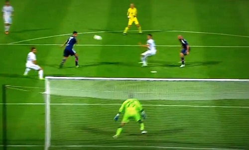 Le magnifique but de Clément Grenier contre le Real Madrid