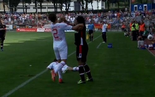 Falcao perd son sang froid