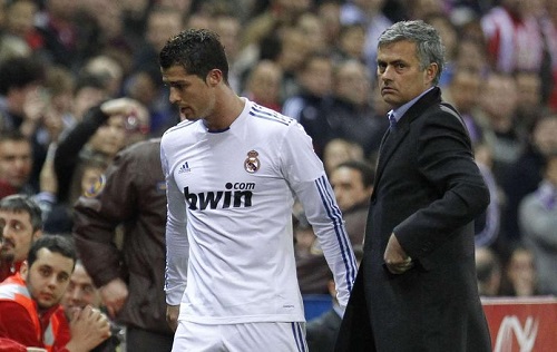 Mourinho tacle Ronaldo