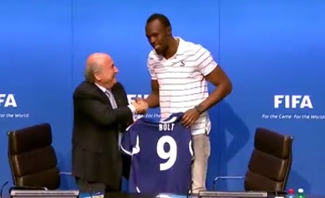 Football : Usain Bolt bientôt à Manchester United ?