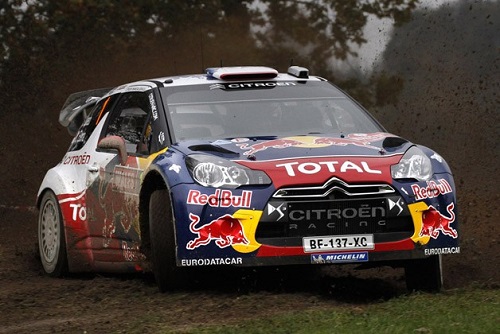 WRC : crash de Sebastien Loeb Crash au Rallye de France 2013