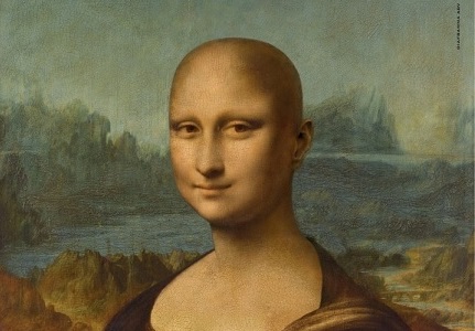 La Joconde perd ses cheveux pour la bonne cause (PHOTO)