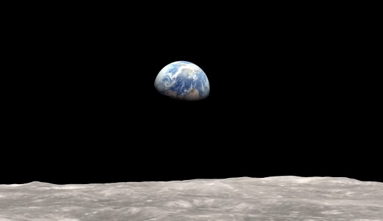 Le premier lever de Terre filmé en 1968 (VIDEO)