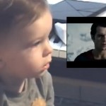 Réaction d&rsquo;un bébé au premier vol de Superman (VIDEO)