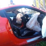 Mbaye Niang percute un arbre avec sa Ferrari (VIDEO)