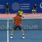 Tennis : L&rsquo;incroyable passing de Monfils