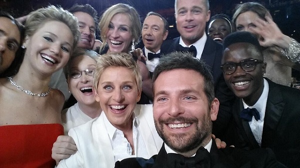 Oscars 2014 : Cette photo est le tweet le plus partagé de l’histoire (PHOTO ET VIDEO)