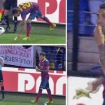 Dani Alves mange une banane lancée par un supporteur raciste (VIDEO)