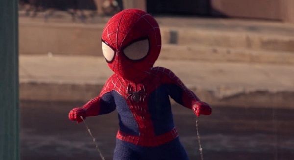 La nouvelle pub Evian avec un bébé Spider-Man (VIDEO)