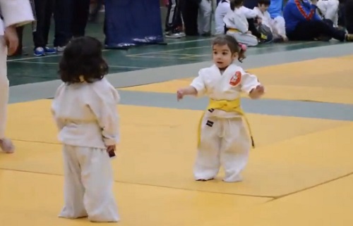Le combat de judo le plus mignon de l’année (VIDEO)