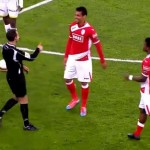 Jupiler Pro League : un joueur Belge fait une blague à l&rsquo;arbitre (VIDEO)