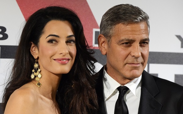 Découvrez les premières photos de mariage de George Clooney et Amal Alamuddin (photos)