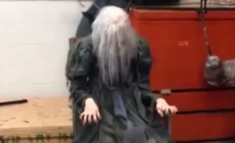 Une décoration d’Halloween totalement terrifiante (vidéo)