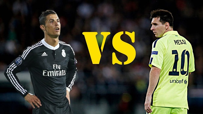 Cristiano Ronaldo vs Lionel Messi 2014/2015 (vidéo)